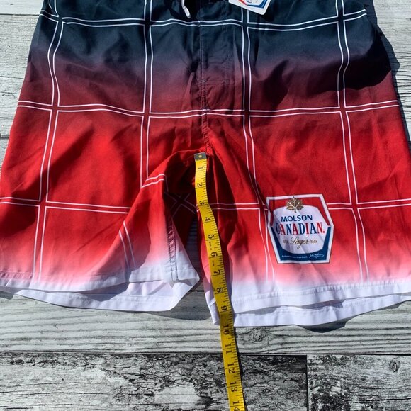 NWT Molson Canadian Board Shorts - Picture 7 of 9